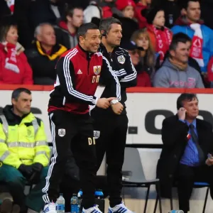Derek McInnes Urges Referees for More Time: Nottingham Forest vs. Bristol City, 07-04-2012 Derek McInnes Urges Referees for More Time: Nottingham Forest vs. Bristol City, 07-04-2012