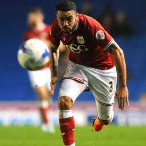 Derrick Williams in Action Print, Bristol City vs Brighton 2015
