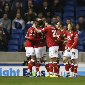 Bristol City Goal Print: Derrick Williams Scores