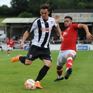 Bristol City Print - Derrick Williams vs Ash Kington