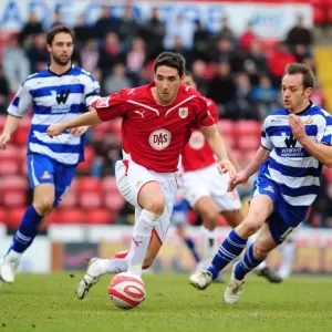 Bristol City FC Print: Bradley Orr and James Hayter