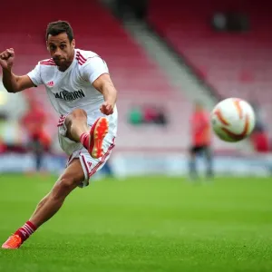 Determined Strike: Sam Baldock's Shot for Bristol City against Bournemouth, 2013