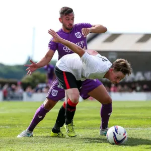 Diego De Girolamo of Bristol City in Action against Bristol Manor Farm, Pre-season Friendly, July 2017