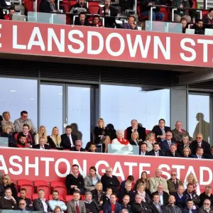 Print of Directors Box at Ashton Gate Stadium