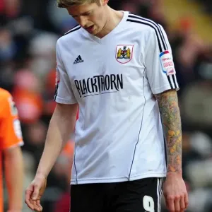 Disallowed Goal: Jon Stead's Frustration at Bloomfield Road (Blackpool V Bristol City, 2013)