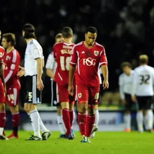 Disappointment for Nicky Maynard and Bristol City after Derby County Championship Loss (10-12-2011)