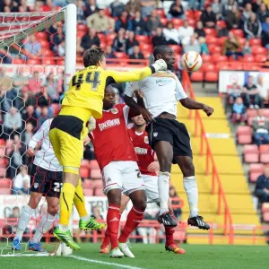 Dramatic Clearance by Sam Walker: Bristol City vs Colchester United, Sky Bet League One Dramatic Clearance by Sam Walker: Bristol City vs Colchester United, Sky Bet League One