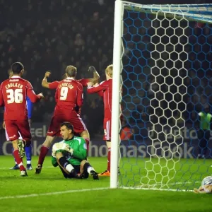 Bristol City FC Print: Marvin Elliott Celebrates Equalizing Goal Bristol City FC Print: Marvin Elliott Celebrates Equalizing Goal