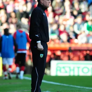 Eddie Howe Print at Ashton Gate Stadium Eddie Howe Print at Ashton Gate Stadium