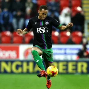 Elliott Bennett of Bristol City in Action against Rotherham United, Sky Bet Championship (November 2015) Elliott Bennett of Bristol City in Action against Rotherham United, Sky Bet Championship (November 2015)