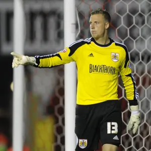 Elliott Parish in Action: Bristol City vs Crystal Palace, Ashton Gate, 2013