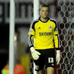 Elliott Parish in Action: Bristol City vs Crystal Palace, Ashton Gate, 2013