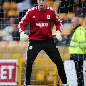 Elliott Parish in Action: Port Vale vs. Bristol City, Football Match, 2013 - Sky Bet League 1