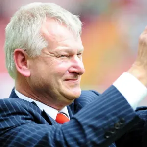 Emotional Farewell Print: Bristol City Chairman's Last Game