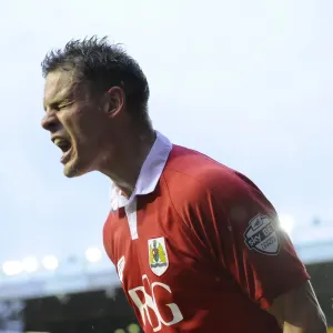 Euphoria Unleashed: Matt Smith's Thrilling Goal Celebration for Bristol City against Yeovil Town Euphoria Unleashed: Matt Smith's Thrilling Goal Celebration for Bristol City against Yeovil Town