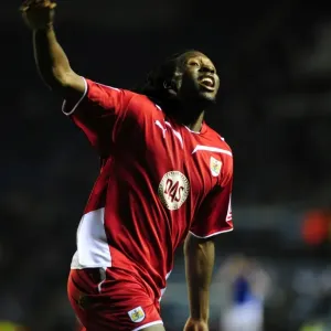Evander Sno E Electric Goal Celebration Print