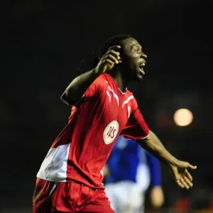 Evander Sno's Epic Goal Celebration Print