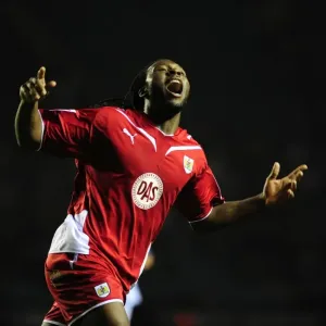 Evander Sno Print: Bristol City Goal Celebration