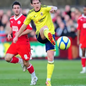 FA Cup: Neil Kilkenny of Bristol City Against Crawley Town, 07/01/2012 - Editorial Use Only