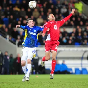 FA Cup Print: Cardiff City vs Bristol City Season 09-10