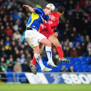 FA Cup Showdown Print: Cardiff City vs. Bristol City Season 09-10