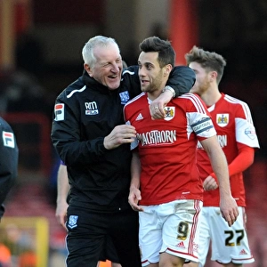 FA Investigation: Ronnie Moore Confronts Sam Baldock Amidst Betting Allegations during Bristol City vs. Tranmere Rovers Match
