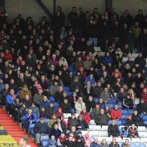 Fans in Action: Oldham Athletic vs. Bristol City, League One Football Match at Boundary Park (Feb 2014) Fans in Action: Oldham Athletic vs. Bristol City, League One Football Match at Boundary Park (Feb 2014)