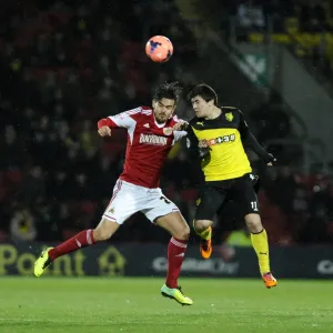 Fernando Forestieri vs Marlon Pack Print Fernando Forestieri vs Marlon Pack Print