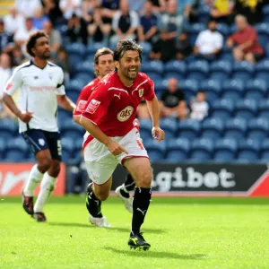 Bristol City vs Preston North End Football Print