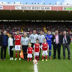 Print of Bristol City vs Crewe Football Match at Ashton Gate Print of Bristol City vs Crewe Football Match at Ashton Gate