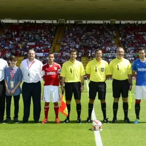 Football Rivalry: Bristol City vs Glasgow Rangers Clash at Ashton Gate Stadium, 2013