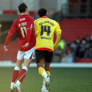 A Football Rivalry: Championship Clash - Watford vs. Bristol City (08-09 Season): Titans Collide