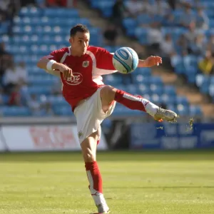 Football Rivalry: A Clash of Titans - Michael McIndoe in Action (Coventry City vs. Bristol City)