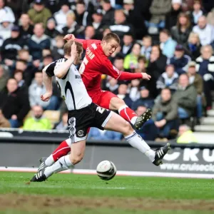 A Football Rivalry: Derby County vs. Bristol City - Season 08-09: The Clash Between the Rams and the Robins