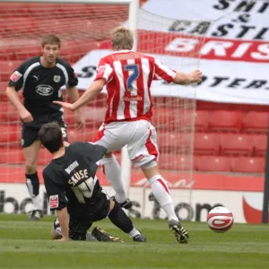 Stoke City vs Bristol City Football Print 07-08 Season Stoke City vs Bristol City Football Print 07-08 Season