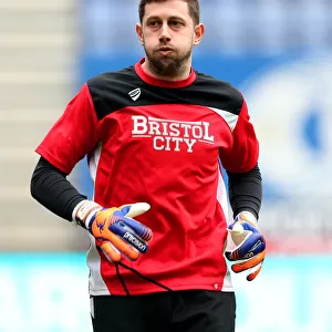 Frank Fielding of Bristol City in Action at Wigan Athletic's DW Stadium, 11 March 2017 (Sky Bet Championship)