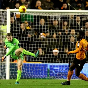 Frank Fielding Clears Ball for Bristol City Against Wolverhampton Wanderers, Sky Bet Championship, 2016 Frank Fielding Clears Ball for Bristol City Against Wolverhampton Wanderers, Sky Bet Championship, 2016