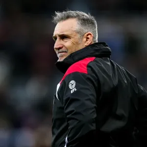 Print of Frustrated Bristol City Assistant Manager