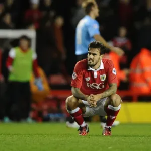 Bristol City's Marlon Pack Print Bristol City's Marlon Pack Print