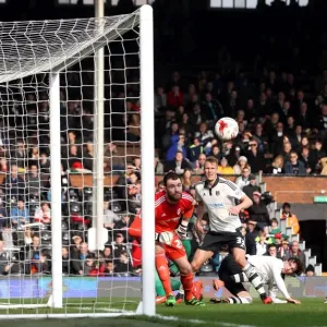 Fulham's Lonergan Watching as Bristol City Misses Wide