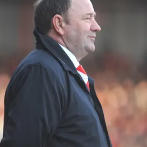Gary Johnson in Action: Bristol City vs Blackpool