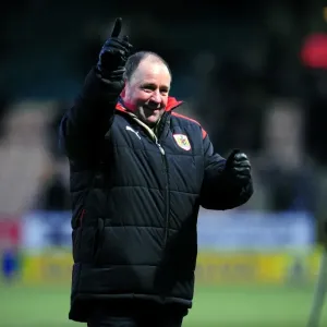 Gary Johnson: Leading the Charge for Bristol City in March 2010 Championship Match Gary Johnson: Leading the Charge for Bristol City in March 2010 Championship Match