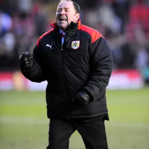 Season 08-09 Prints: Bristol City V Barnsley