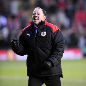 Gary Johnson Leads Bristol City Print - Championship Match Programme