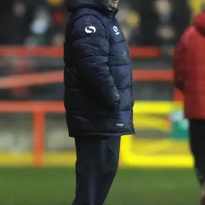 Gary Johnson's Disappointment: Bristol City v Yeovil Town, 26th December 2014 Gary Johnson's Disappointment: Bristol City v Yeovil Town, 26th December 2014