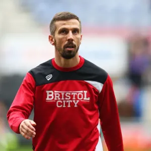 Gary O'Neil of Bristol City in Action Against Wigan Athletic, Sky Bet Championship, 11 March 2017