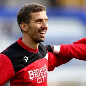 Gary O'Neil Leads Bristol City Charge Against Birmingham City, 2016 Gary O'Neil Leads Bristol City Charge Against Birmingham City, 2016