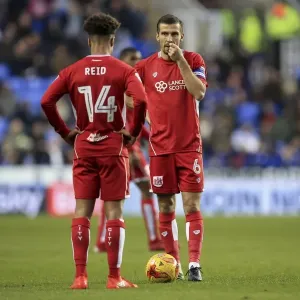 Gary O'Neil Ready for Free Kick: Reading vs. Bristol City, 2016