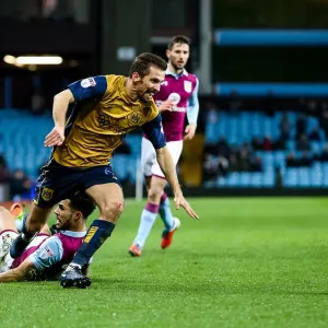 Gary O'Neil vs. Andre Green Print at Villa Park