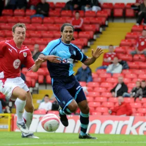 Gavin Williams in Action for Bristol City Against Wycombe Wanderers Gavin Williams in Action for Bristol City Against Wycombe Wanderers